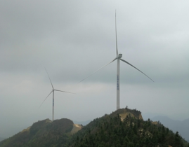 湖北金塘風電場首批機組成功并網(wǎng)發(fā)電