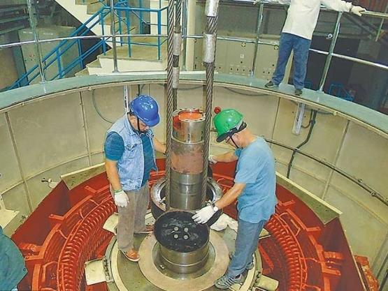 庫布拉尼水電站項目中的發(fā)電機