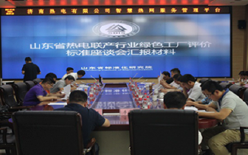 全國首個熱電領(lǐng)域?綠色工廠標(biāo)準發(fā)布！
