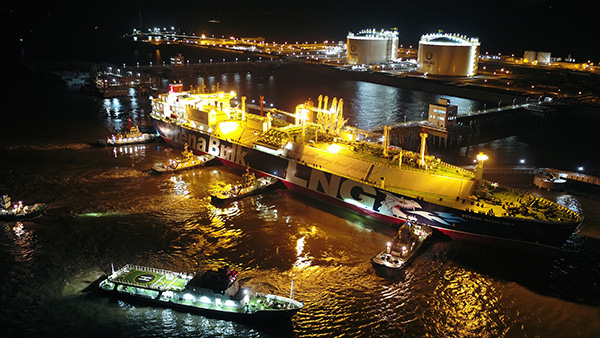 國(guó)內(nèi)首個(gè)民營(yíng)大型LNG接收站即將正式投產(chǎn)