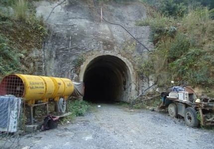 Kubhaniani第三水電項目正在建設