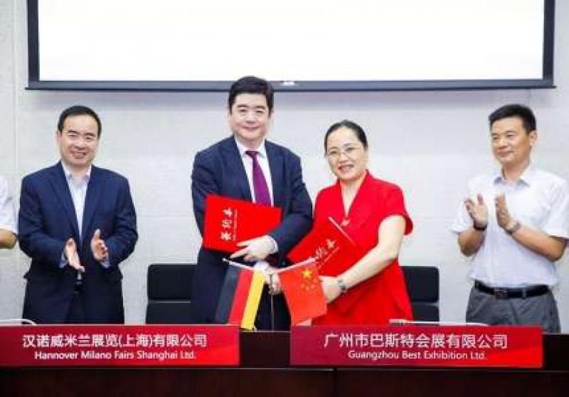 漢諾威米蘭展覽宣布與廣州巴斯特成立合資公司 聯(lián)手打造華南頂尖物流裝備展覽會(huì)