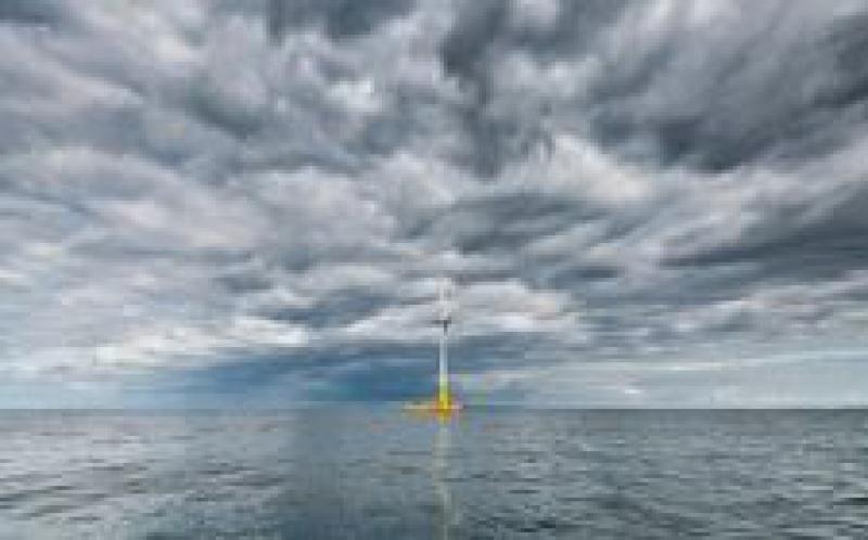 法國(guó)第一臺(tái)漂浮式海上風(fēng)力發(fā)電機(jī)上線