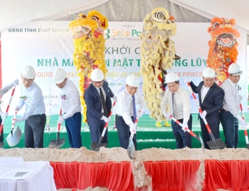 越南開(kāi)始建設(shè)Song Luy 1太陽(yáng)能發(fā)電項(xiàng)目