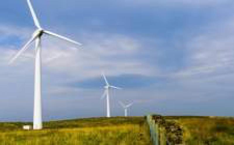 自2000年以來愛爾蘭風(fēng)能的增長(zhǎng)每戶每年花費(fèi)1歐元