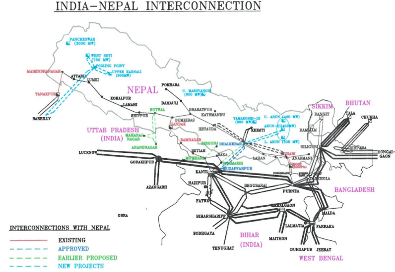 尼泊爾Darchula地區(qū)依賴于印度的電力供應