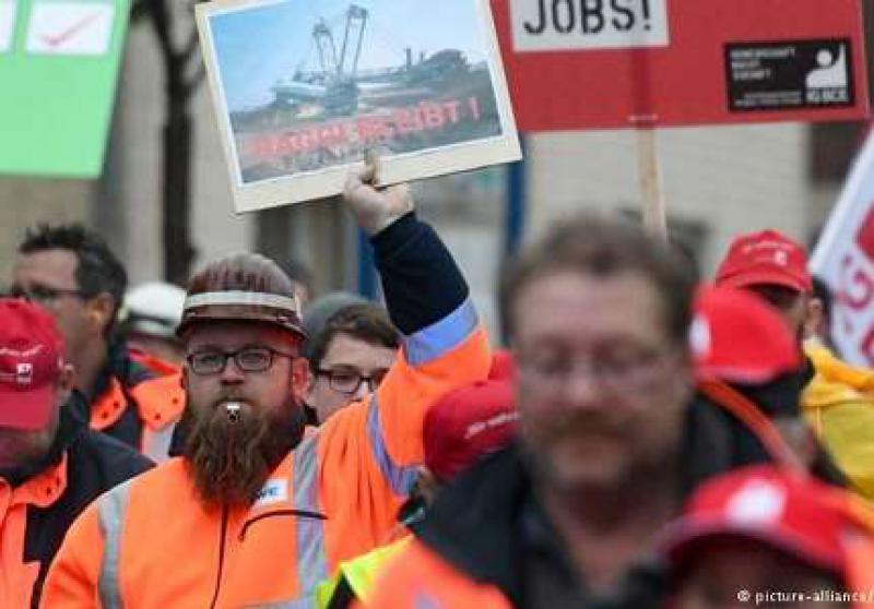 數(shù)千人抗議德國煤炭淘汰