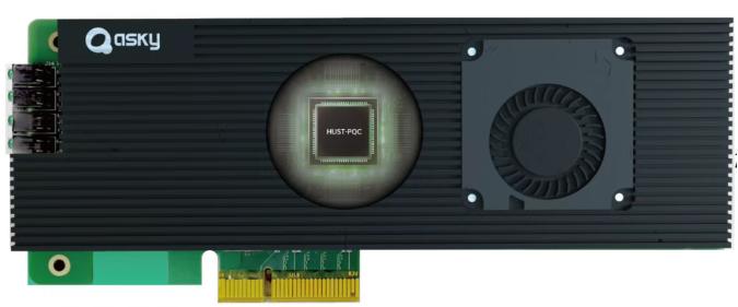 中國國內(nèi)首張芯片級后量子密碼卡問世