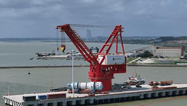 重量級“蒸汽管家”入駐，廉江核電1號機組關鍵設備運抵現(xiàn)場