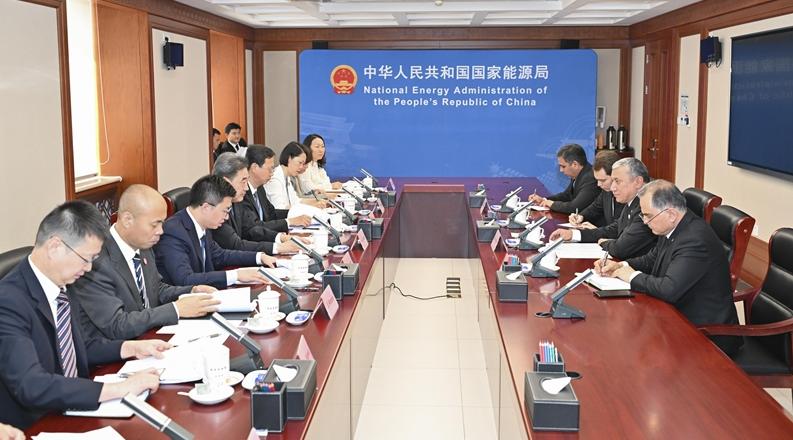 國家能源局主要負責(zé)人會見土庫曼斯坦副總理