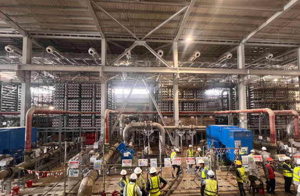 沙特賈富拉海水淡化項目順利實現(xiàn)首次產(chǎn)水