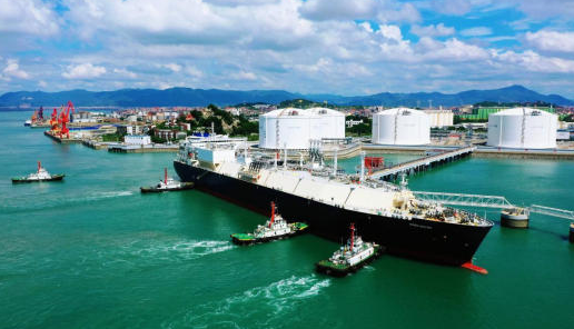 中國(guó)海油湄洲灣“綠能港”累計(jì)接卸液化天然氣超5000萬(wàn)噸