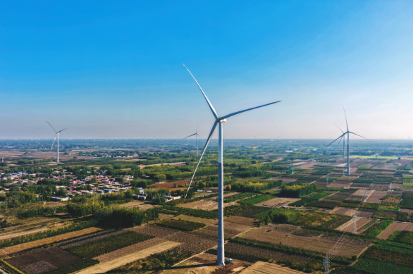 河北廣宗雙安風(fēng)電場全容量并網(wǎng)