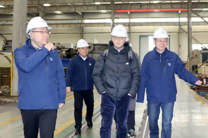 水利部綜合開(kāi)發(fā)管理中心領(lǐng)導(dǎo)蒞臨泉舜流控考察指導(dǎo)