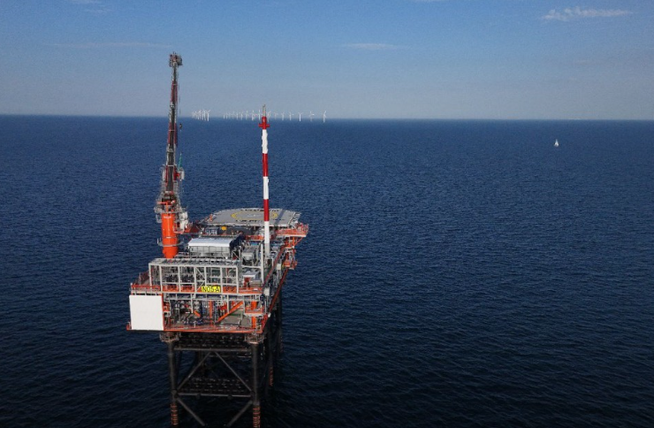 北海綠色轉型正在發(fā)生：荷蘭天然氣平臺接入德國海上風電