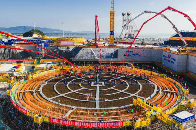 中廣核寧德核電6號(hào)機(jī)組正式開工