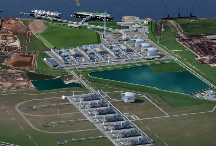 切尼爾能源科珀斯克里斯蒂液化項目第四條生產(chǎn)線基本完工