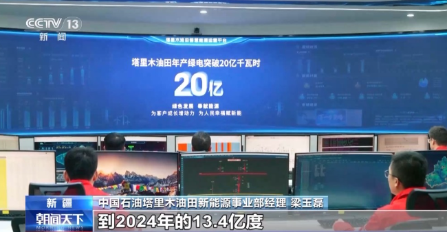 塔里木油田光伏發(fā)電量突破20億度