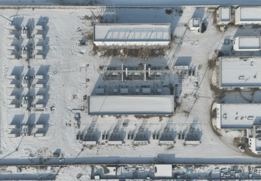 中能建建筑集團(tuán)國(guó)家電投新疆大井西220千伏光伏匯集站并網(wǎng)一次成功