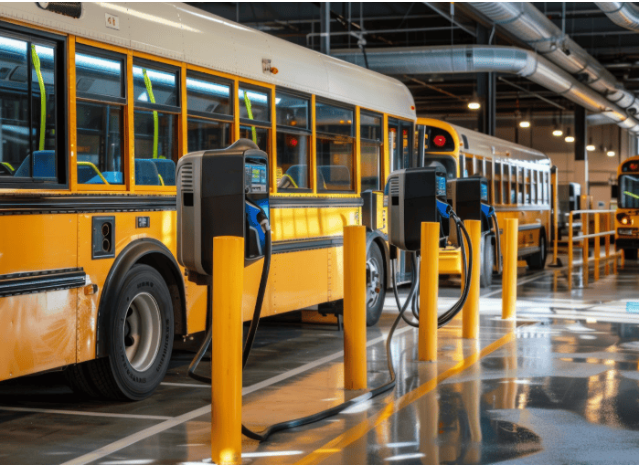 波士頓公立學(xué)校安裝105個電動巴士充電站推進(jìn)校車電動化