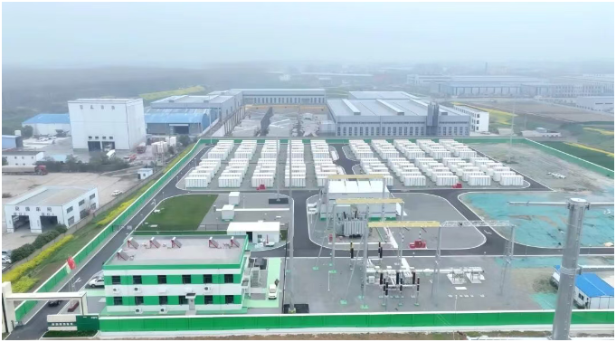 總投資7.6億元！河南最大電網(wǎng)側(cè)儲能電站投運