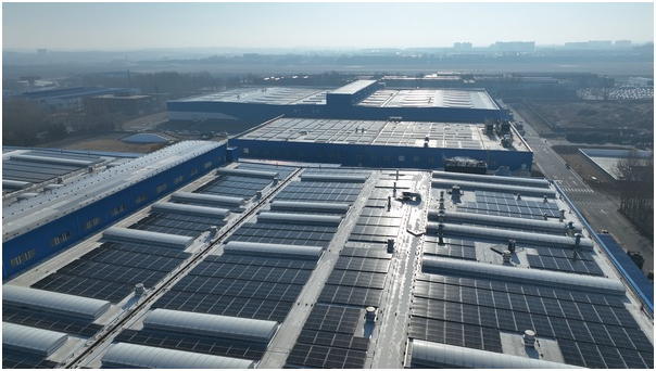 東安動力5.22兆瓦分布式光伏二期項(xiàng)目并網(wǎng)發(fā)電