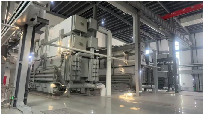 中國首批大型節(jié)能減排余熱利用示范工程投產(chǎn)