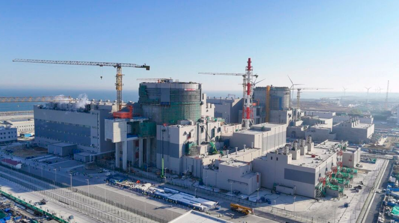 徐大堡核電3號機熱試成功